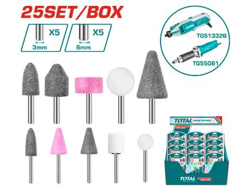 Accesorios De Piedra Para Moto Tool 10 Pzs Total Takb1001 - Envío a todo Colombia | aztools.co