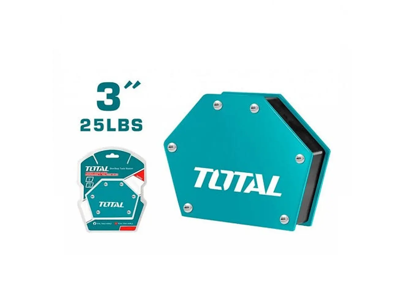 Sujetador Magnetico 3 25Lbs 5 Posiciones Para Soldar Total Tamwh25036 - Envío a todo Colombia | aztools.co