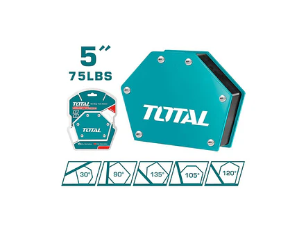Sujetador Magnetico 5 75Lbs 5 Posiciones Para Soldar Total Tamwh75056 - Envío a todo Colombia | aztools.co