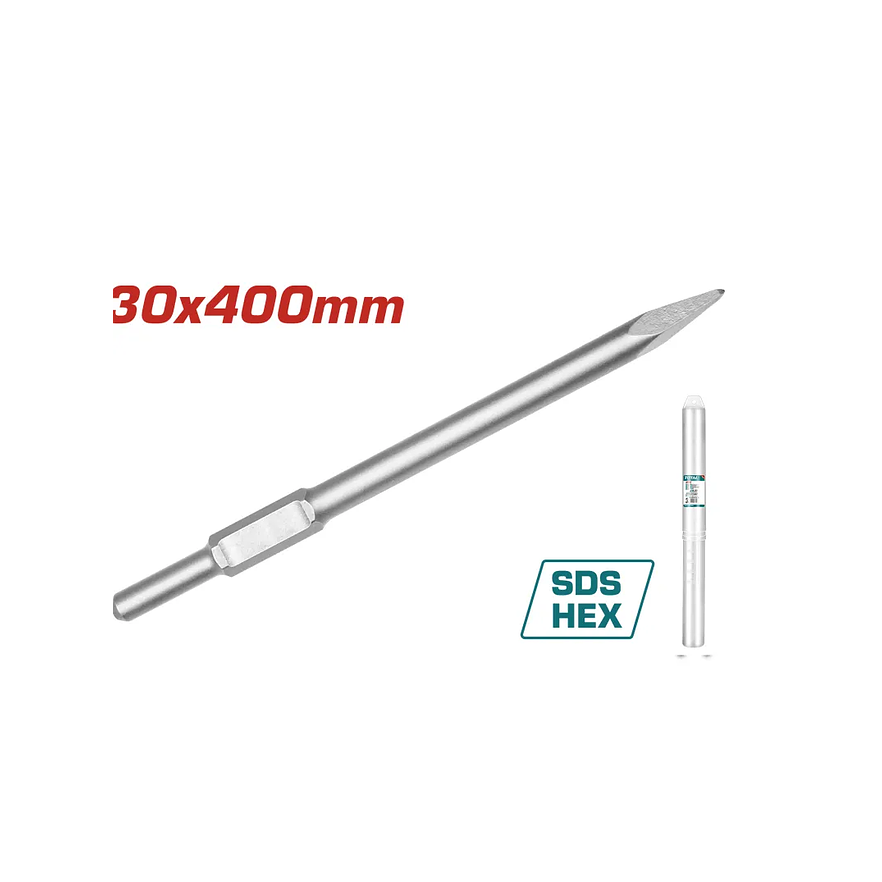 Cincel Punta Sds Hexagonal 30 X 410 Mm Total Tac1531301