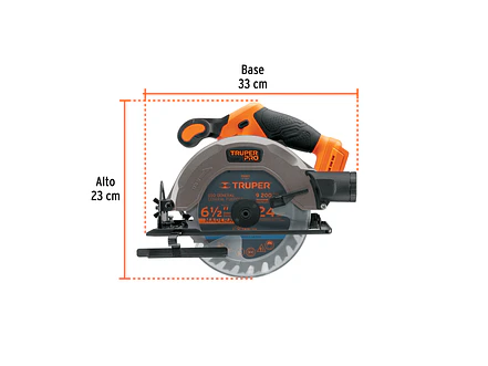 Sierra Circular Truper 103257, 6-1/2