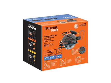 Sierra Circular Truper 103257, 6-1/2