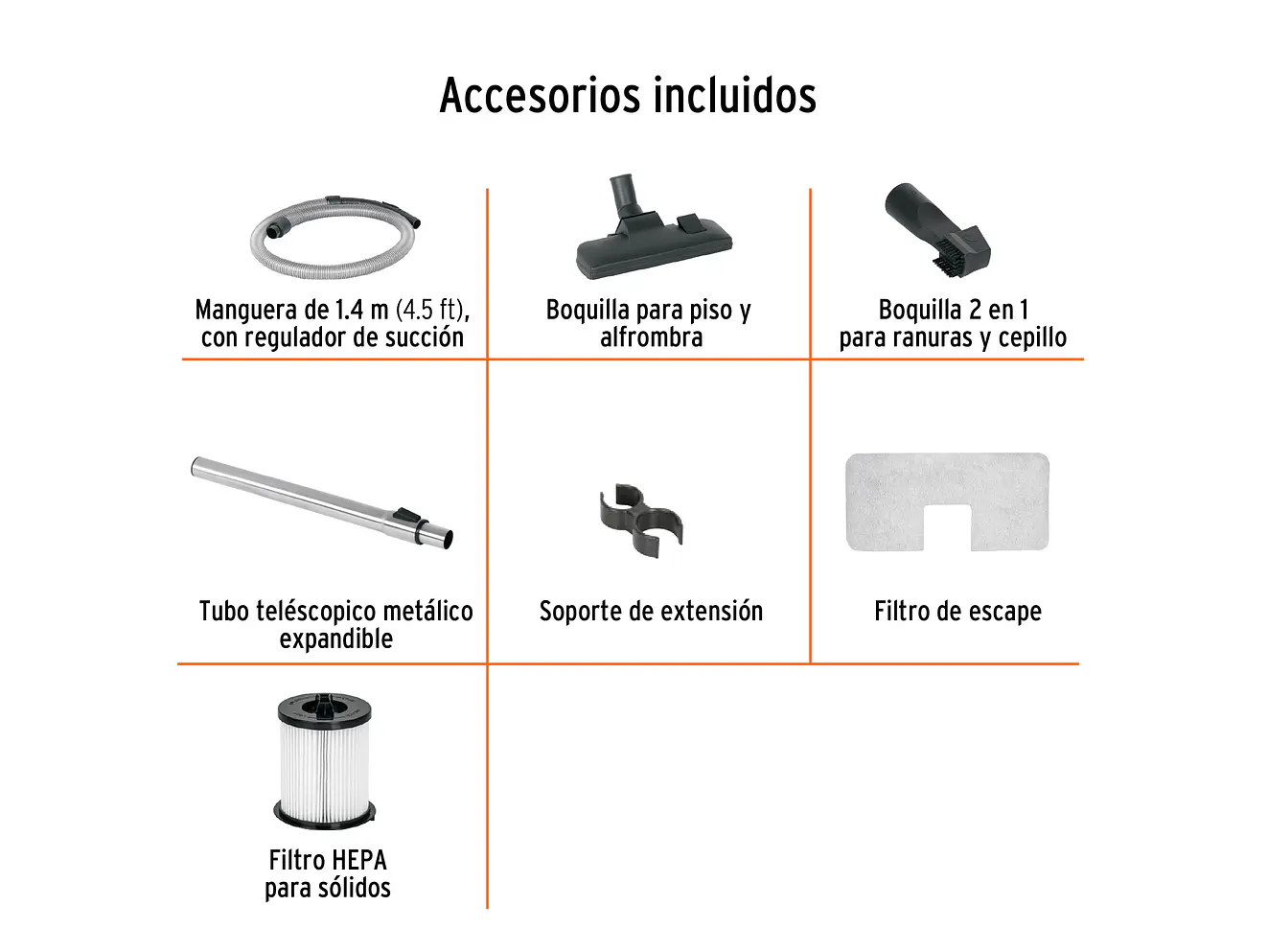 Aspiradora Canister Truper 103191 de 1200W con Filtro HEPA - Foto 3 | aztools.co