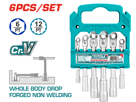 Llave Copa En L Industrial Juego X 6 Pzs Total Tlaswt0601 - Envío a todo Colombia | aztools.co