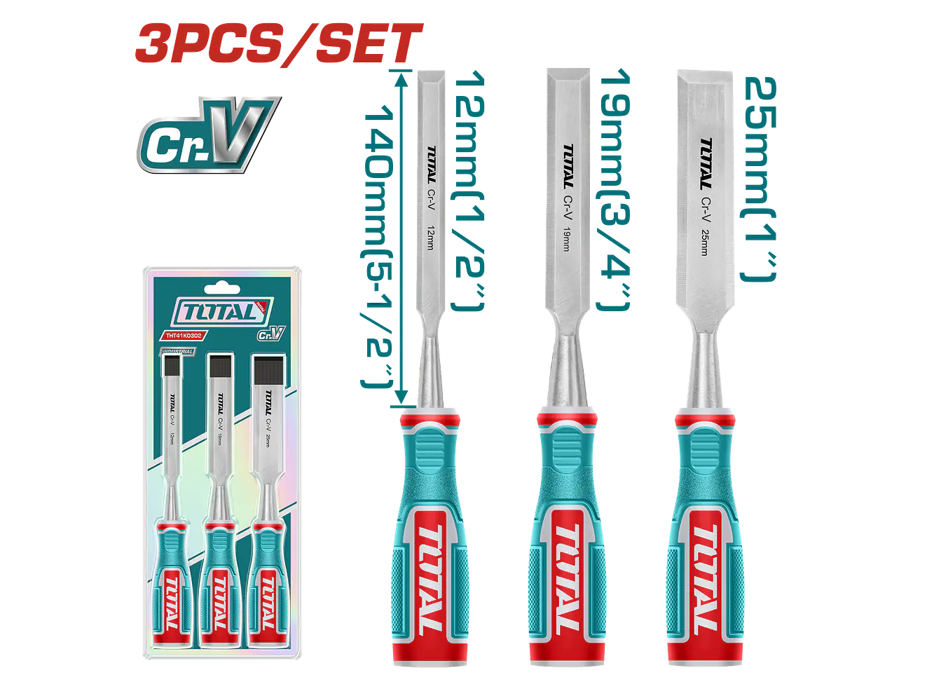 Formon Blister X 3 Pzs 12 - 19 -25 Mm Super Select Total Tht41K0302 - Foto 2 | aztools.co