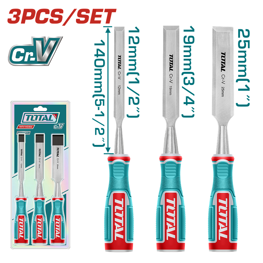 Formon Blister X 3 Pzs 12 - 19 -25 Mm Super Select Total Tht41K0302 2