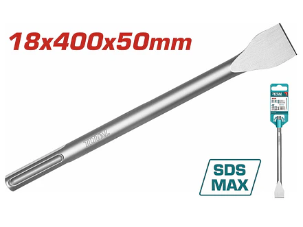 Cincel Plano Sds Max 18 X 400 X 50 Mm Super Total Tac15221822 - Envío a todo Colombia | aztools.co