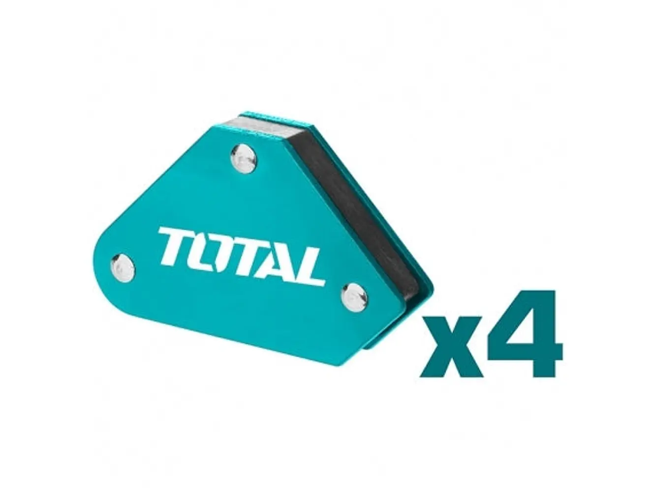 Mini Escuadras Magnéticas para Soldar 10 lbs TOTAL 3 Ángulos 4 Pzs - TAMWH4001 - Foto 1 | aztools.co