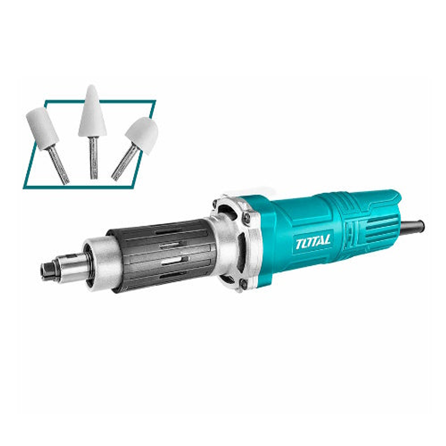 Moto Tool 550W Industrial Incluye 3 Accesorios Y 1 Par De Escobillas Total  Utg55061