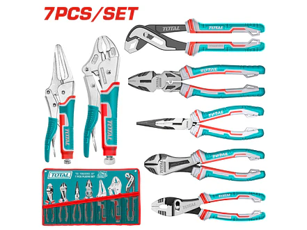 Juego De Alicates Y Hombre Solo X 7 Pzs Super Total Tos23055 - Envío a todo Colombia | aztools.co