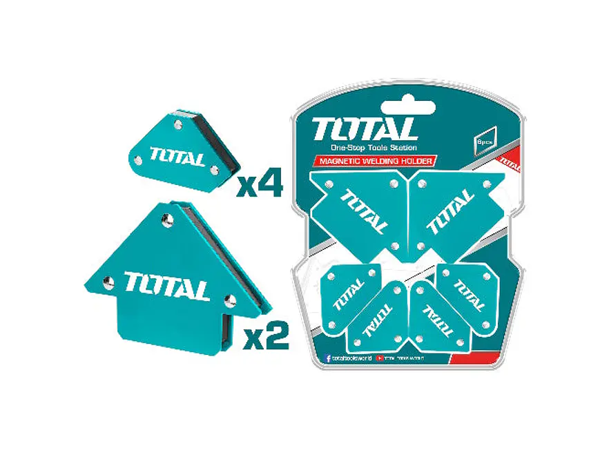 Sujetador Magnetico X 6 Pzs 3 Posiciones Para Soldar 3 25Lbs Mini 10Lbs Total Tamwh6002 - Envío a todo Colombia | aztools.co
