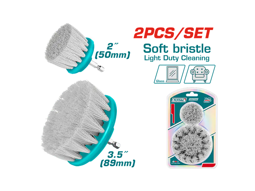 Set De Cepillo Para Taladro 3,5