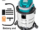 Aspiradora Inalámbrica 20V TOTAL TVLI2005E Húmedo y Seco 20 Litros - Miniatura 1 | aztools.co