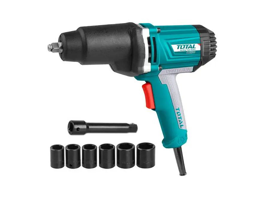 Pistola Impacto Electrica 1050W 120V Industrial Caja De Engranajes En Aluminio 550Nm Total Utiw10101 - Envío a todo Colombia | aztools.co