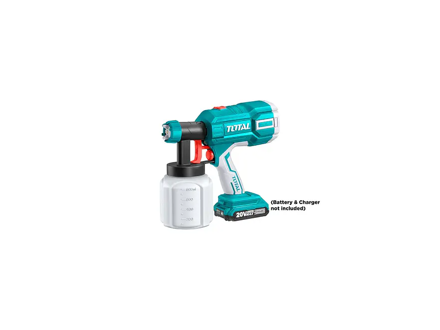 Pistola Pintar Inalambrica 800Ml 20V Bateria Y Cargador No Incluido Total Tsgli2001 - Envío a todo Colombia | aztools.co