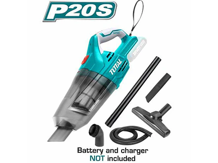 Aspiradora de Mano Inalámbrica 20V TOTAL TVLI2001 (Sin Batería y Cargador) - Foto 1 | aztools.co