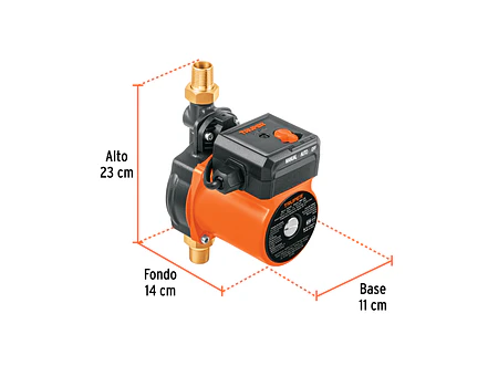 Bomba Presurizadora Truper 14635, 1/6 HP Aumenta la Presión del Agua en Casa - Foto 2 | aztools.co