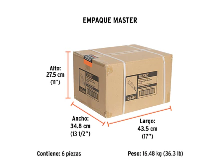 Pulidora Industrial Truper 102496, 4-1/2