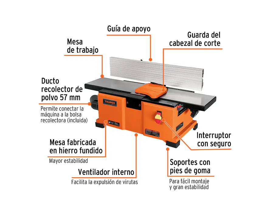 Canteadora de Banco Truper 102973, 6