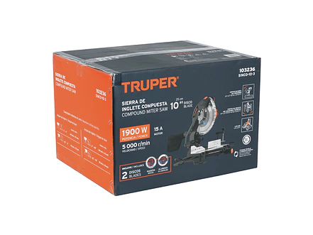 Sierra de Inglete Truper 103236, 10