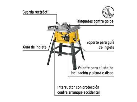 Sierra de Mesa Pretul 29952, 10