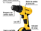 Kit Taladro Pretul 27120, 3/8