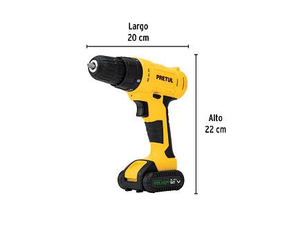 Kit Taladro Pretul 27120, 3/8
