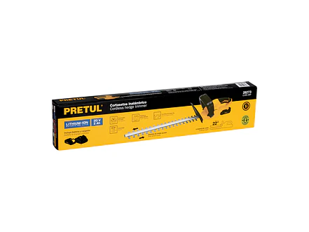 Cortasetos Inalámbrico Pretul 28273, 20V, con 1 Batería 2Ah - Foto 4 | aztools.co
