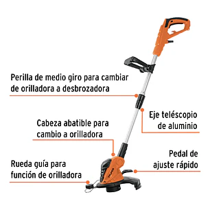 Guadaña Eléctrica Truper 101263, 550 W  13