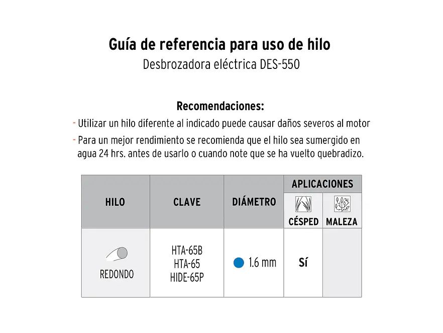 Guadaña Eléctrica Truper 101263, 550 W  13