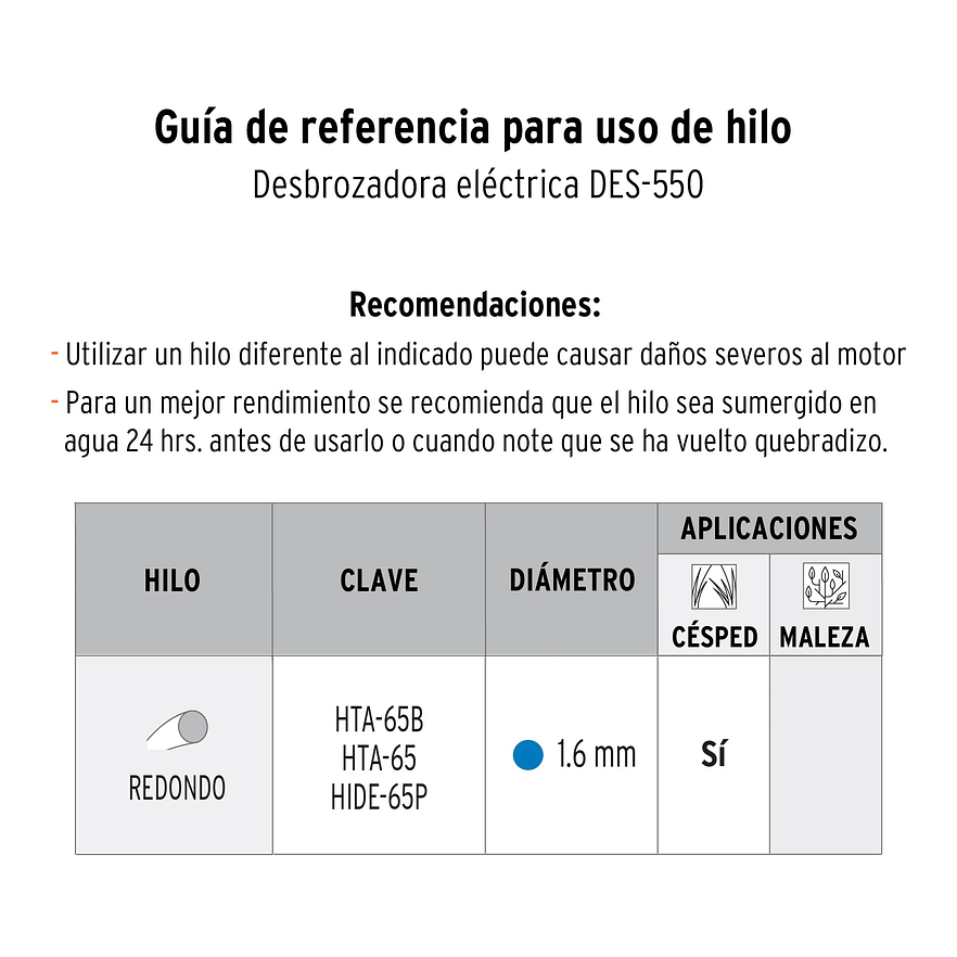 Guadaña Eléctrica Truper 101263, 550 W  13
