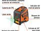 Nivel Láser Verde Recargable Truper 17078, Autonivelación y Resistencia. Alcance 20 m, Accesorios Incluidos  - Miniatura 5 | aztools.co