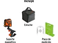 Nivel Láser Verde Recargable Truper 17078, Autonivelación y Resistencia. Alcance 20 m, Accesorios Incluidos  - Miniatura 8 | aztools.co