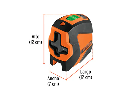 Nivel Láser Verde Truper 100810, con Plomada, Alcance 30 m - Foto 3 | aztools.co
