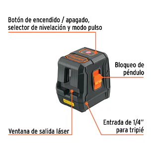 Nivel Láser Truper 17079 10m Autonivelación