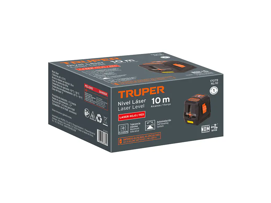 Nivel Láser Truper 17079 10m Autonivelación - Foto 8 | aztools.co
