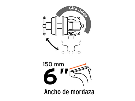 Prensa de banco industrial 6