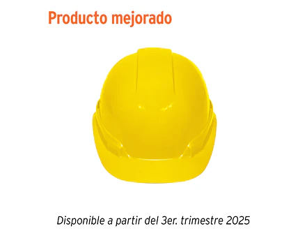 Casco de seguridad color amarillo Truper 14294 - Foto 1 | aztools.co