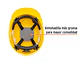 Casco de seguridad color amarillo Truper 14294 - Miniatura 2 | aztools.co