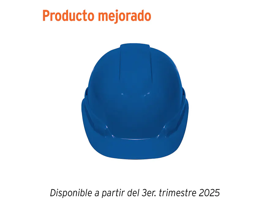Casco de seguridad color azul Truper 10371 - Foto 1 | aztools.co