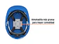 Casco de seguridad color azul Truper 10371 - Miniatura 2 | aztools.co
