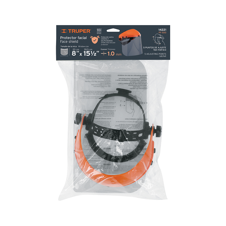 Careta facial Truper 14221 3