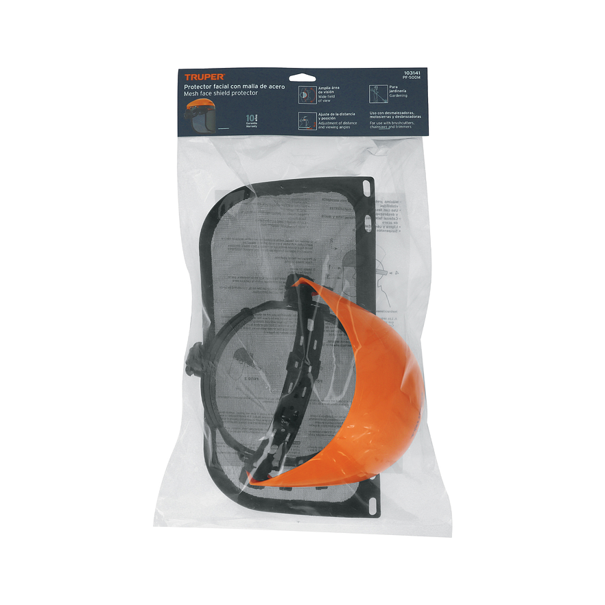 Careta Facial de Malla Truper 103141 3