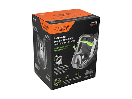 Respirador Truperfesional Truper 102530, de Cara Completa - Foto 3 | aztools.co