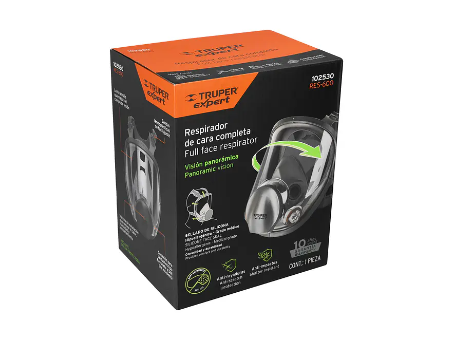 Respirador Truperfesional Truper 102530, de Cara Completa - Foto 3 | aztools.co