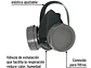 Respirador Pretul 23391 Sin Cartucho, 2 filtros - Miniatura 2 | aztools.co