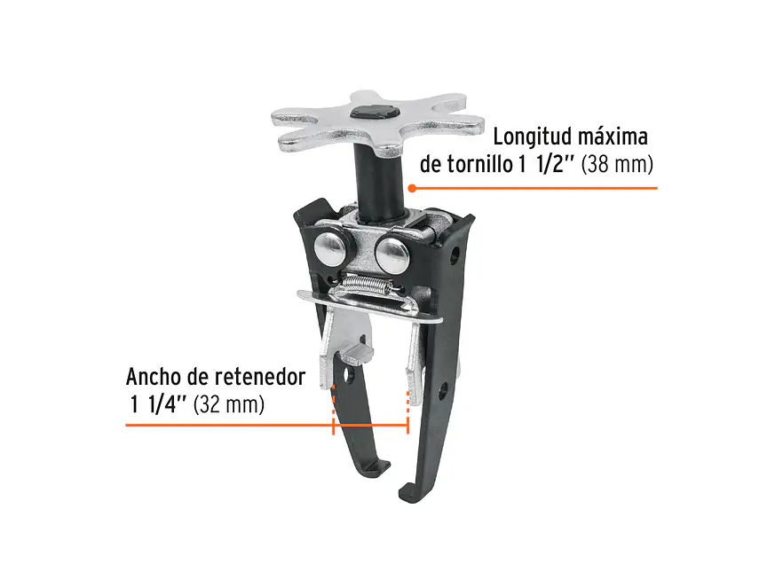 Compresor de resortes de válvulas Truper 14524 con cabeza  - Foto 3 | aztools.co