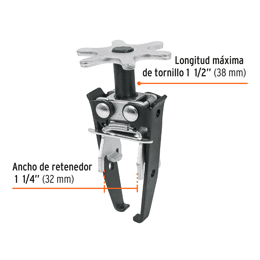 Compresor de resortes de válvulas Truper 14524 con cabeza  3