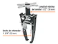 Compresor de resortes de válvulas Truper 14524 con cabeza  - Miniatura 3 | aztools.co