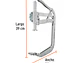 Compresor de resortes de válvulas Truper 14528, 166mm a 253mm  - Miniatura 3 | aztools.co